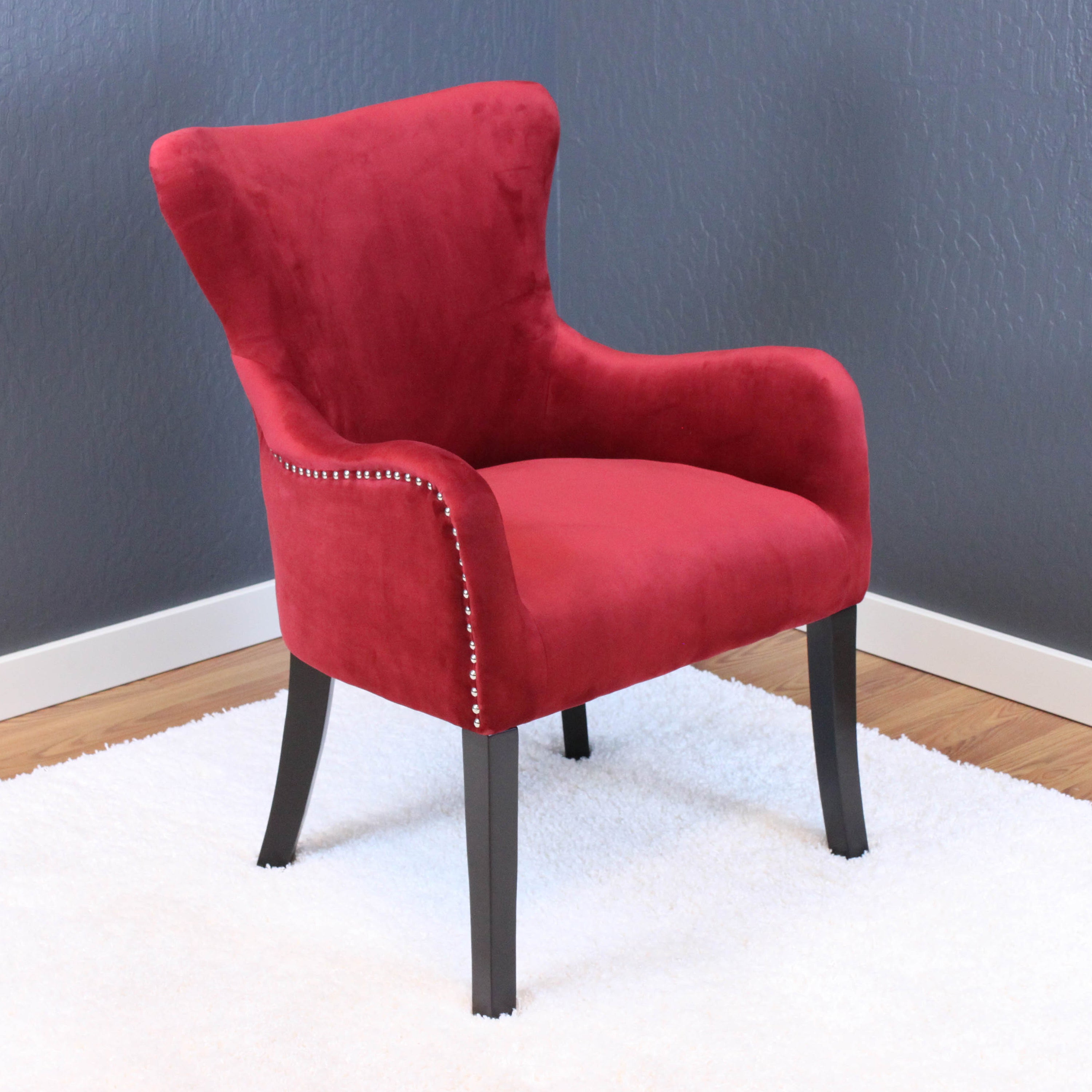 Aalten Velvet Arm Chair