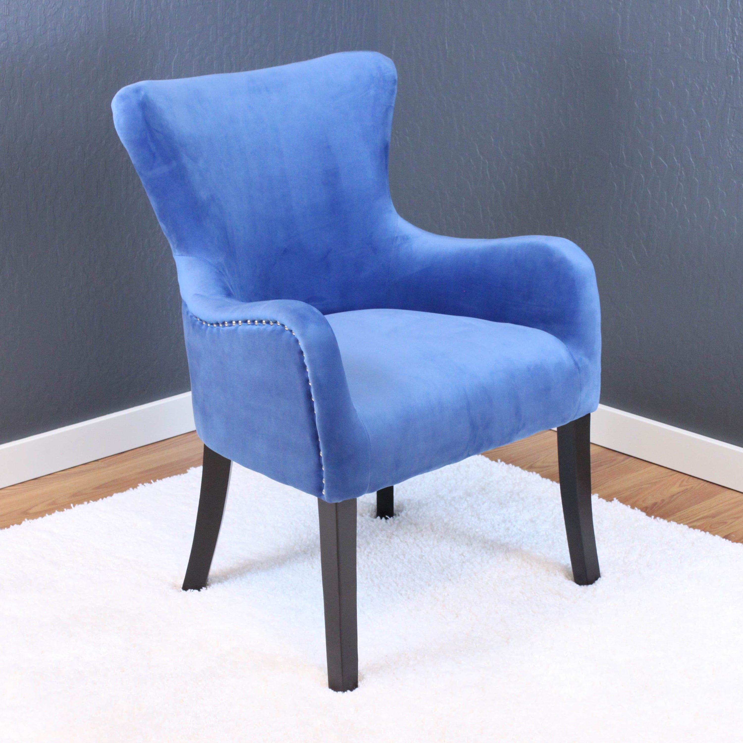 Aalten Velvet Arm Chair