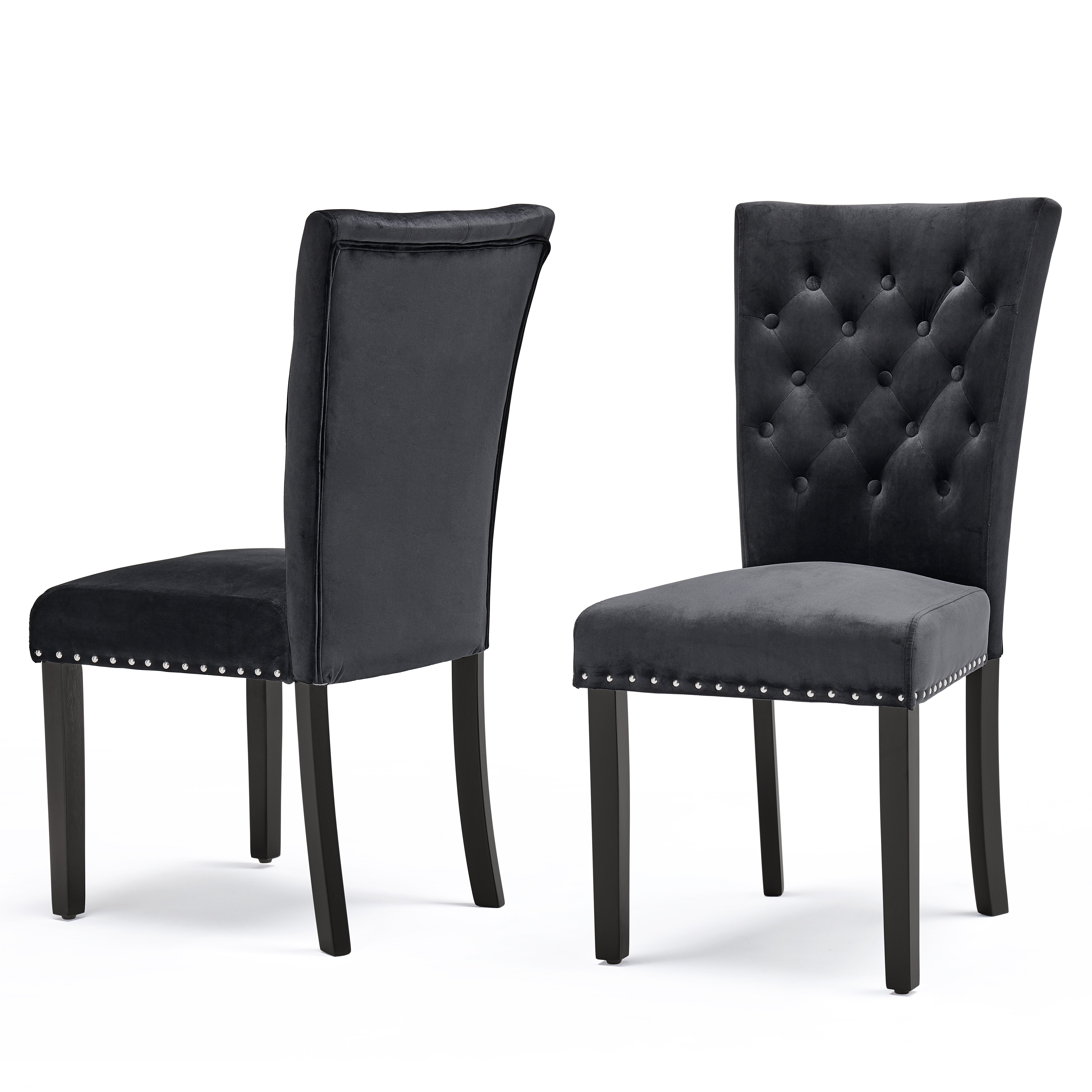 Markelo Velvet Dining Chairs (Set of 2)