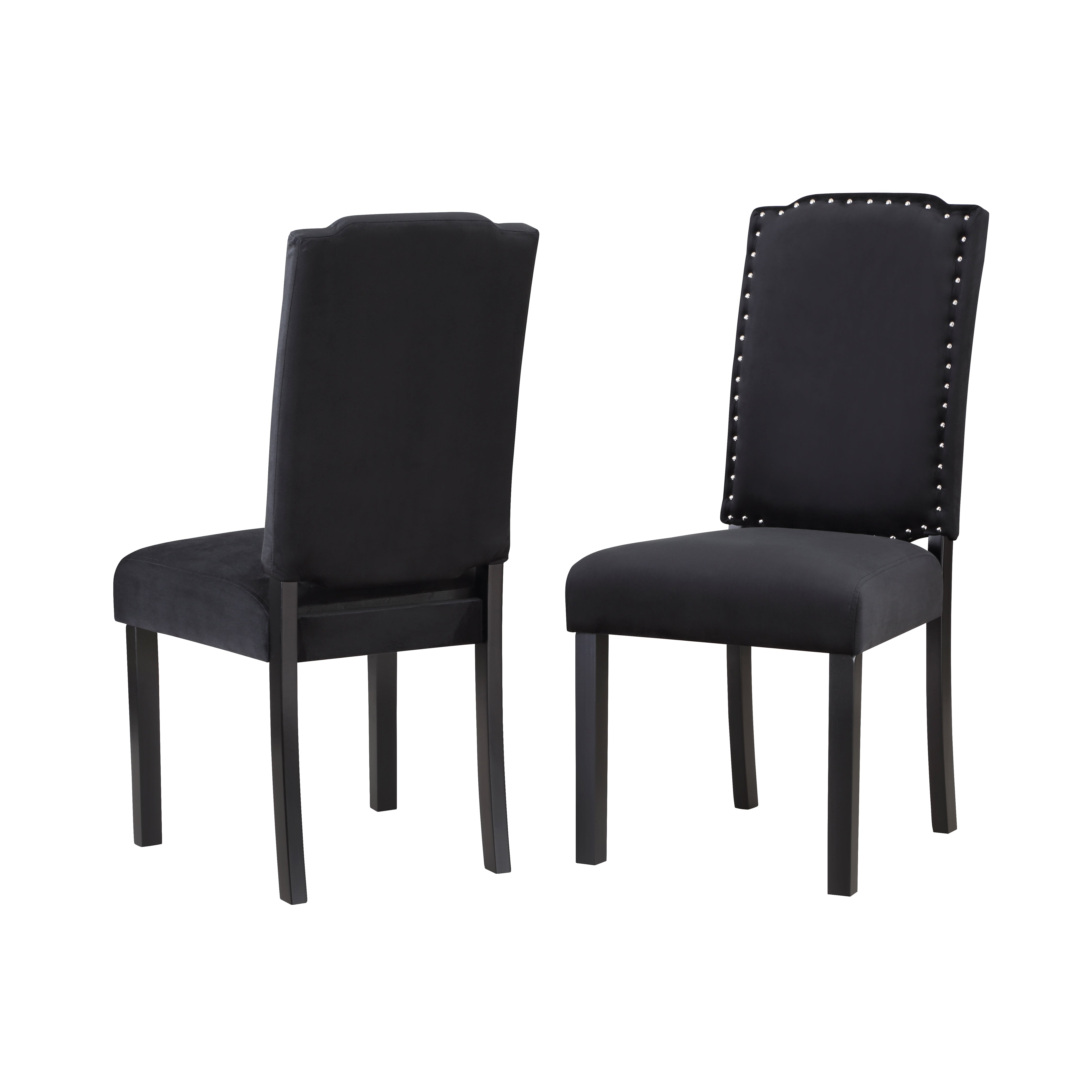 Ellica Velvet Dining Chairs (Set of 2)