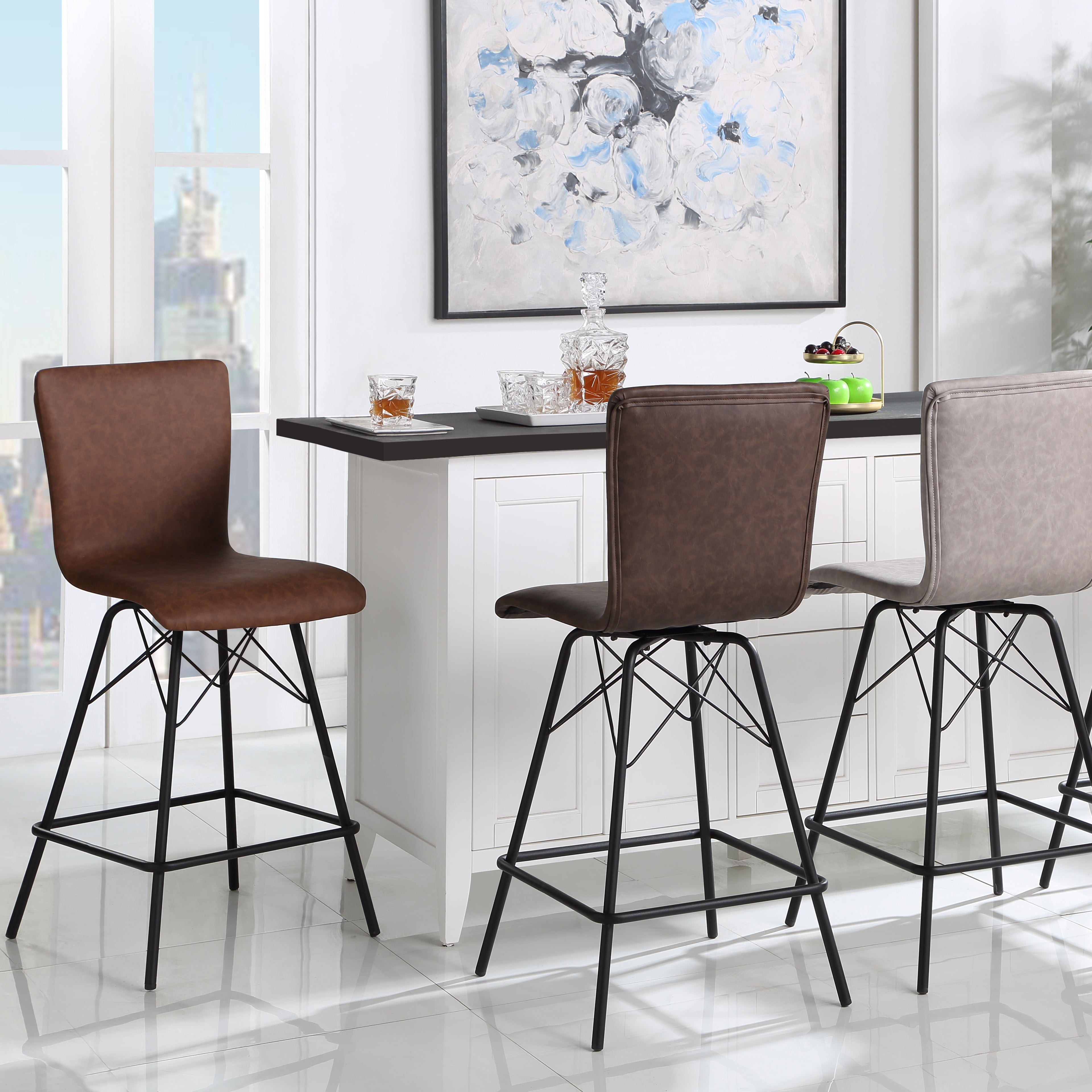 Kover Counter Chairs (Set of 2)
