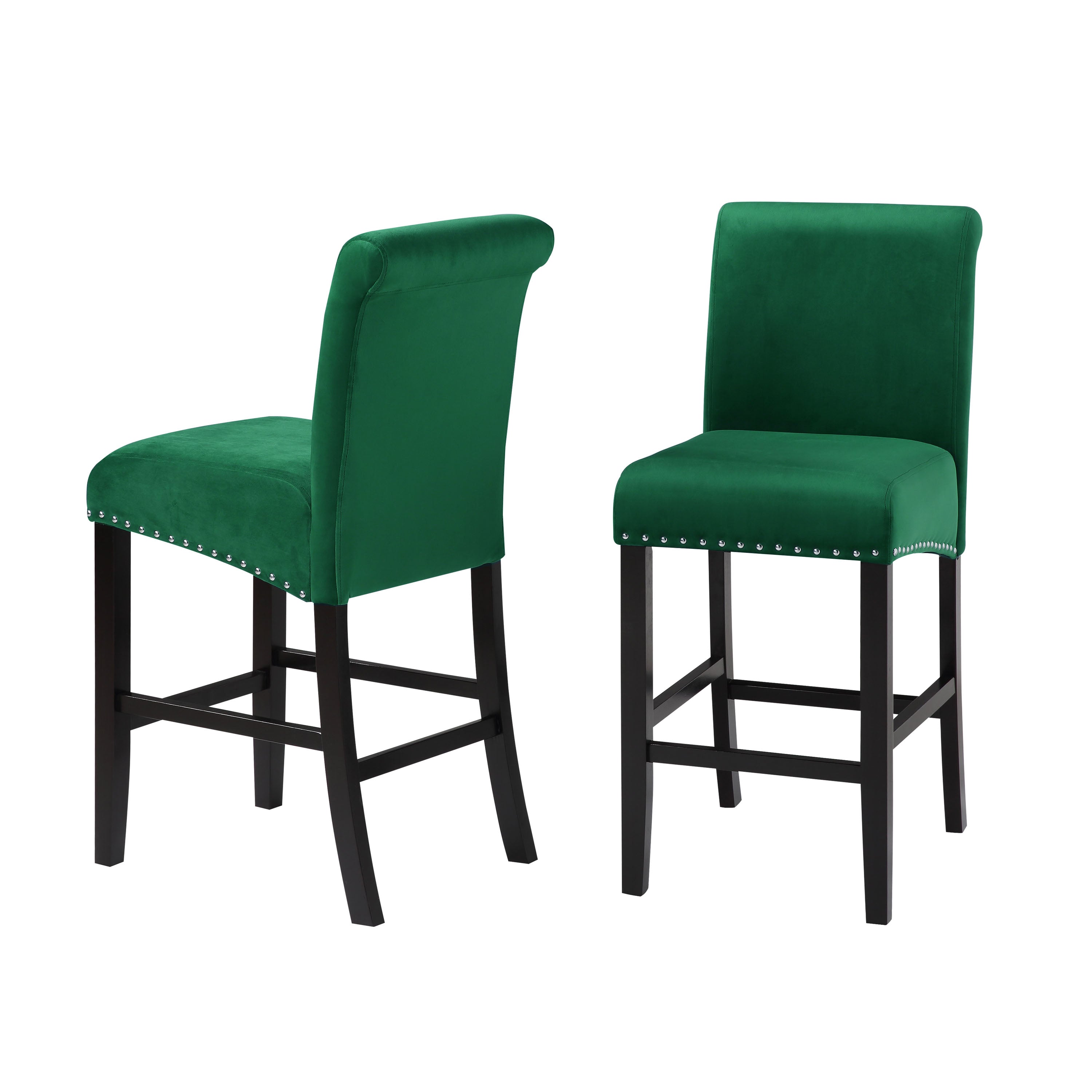 Milan Velvet Counter Chairs