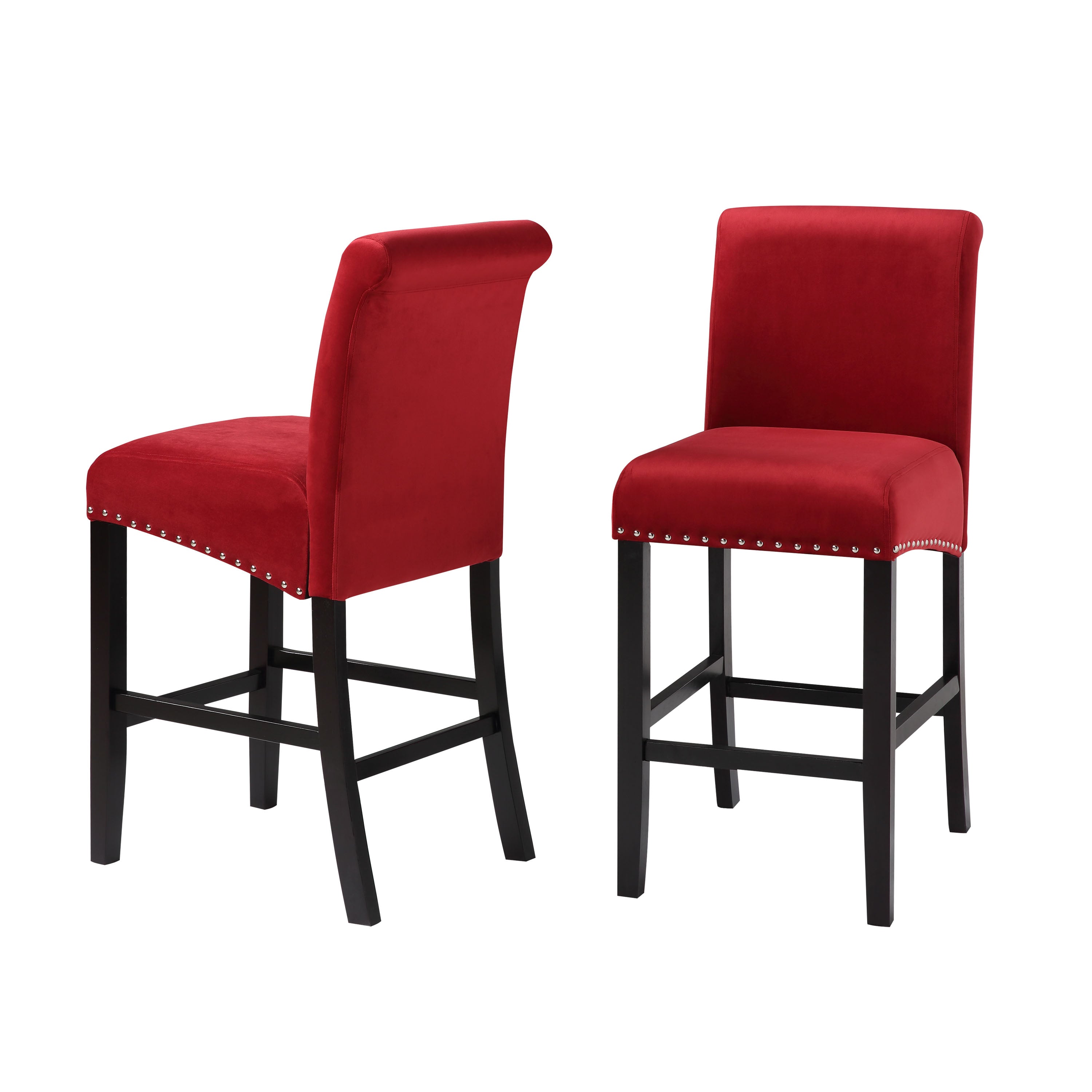 Milan Velvet Counter Chairs