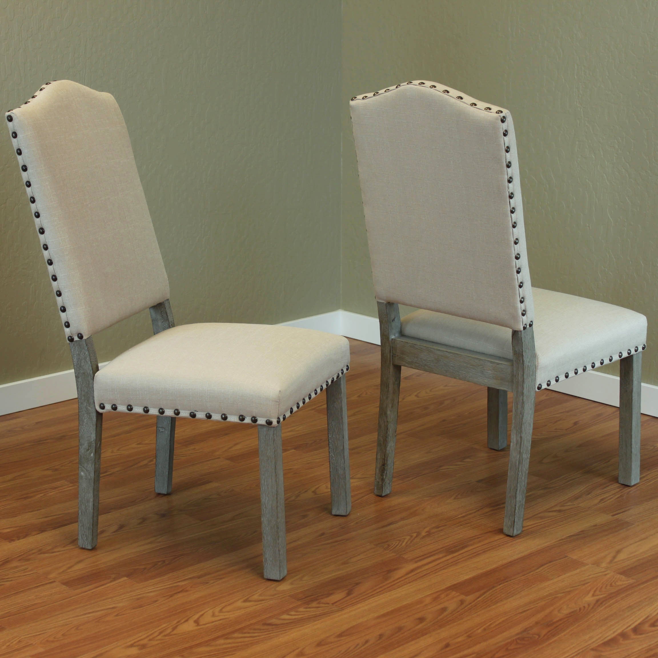 Maceda Linen Dining Chairs (Set of 2)