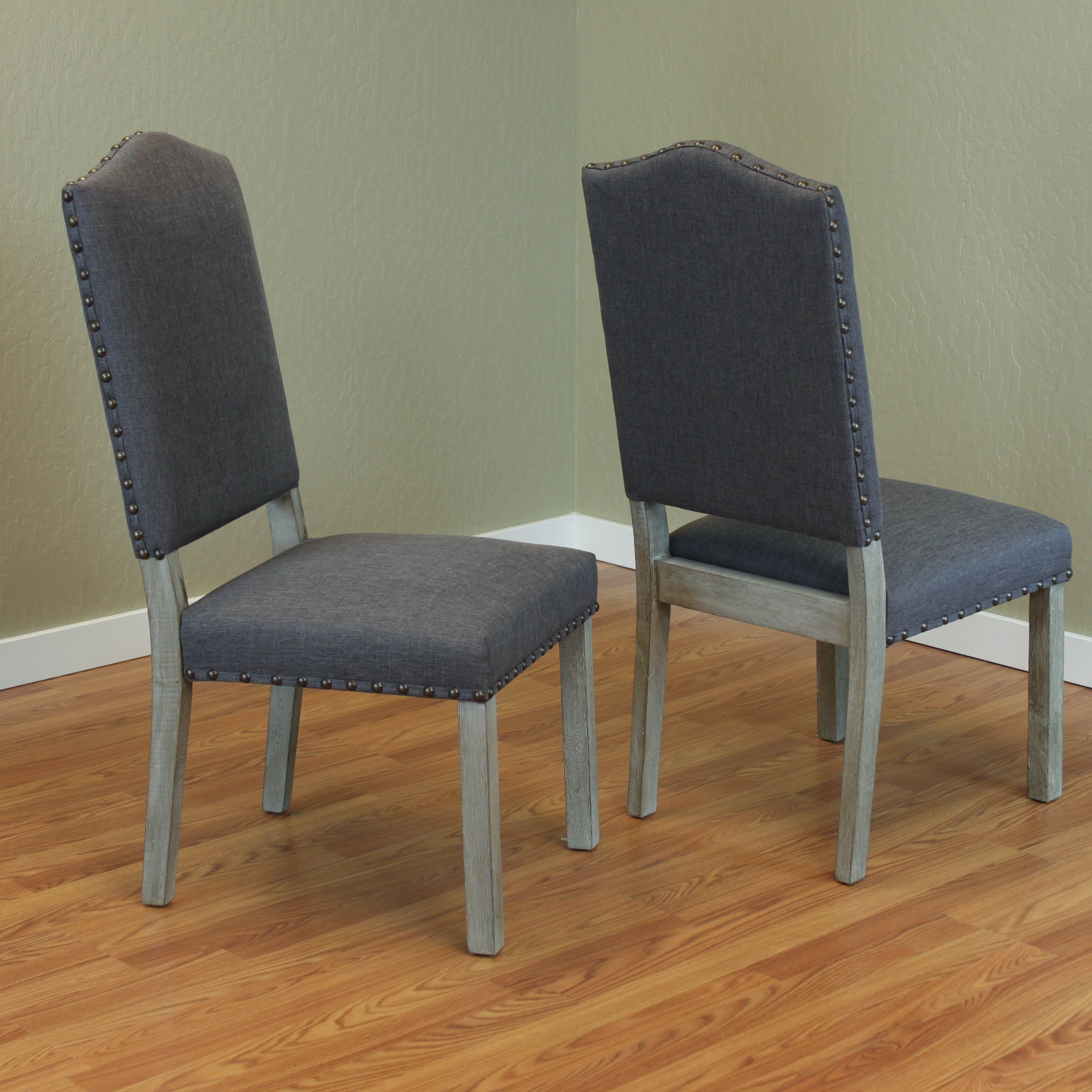 Maceda Linen Dining Chairs (Set of 2)