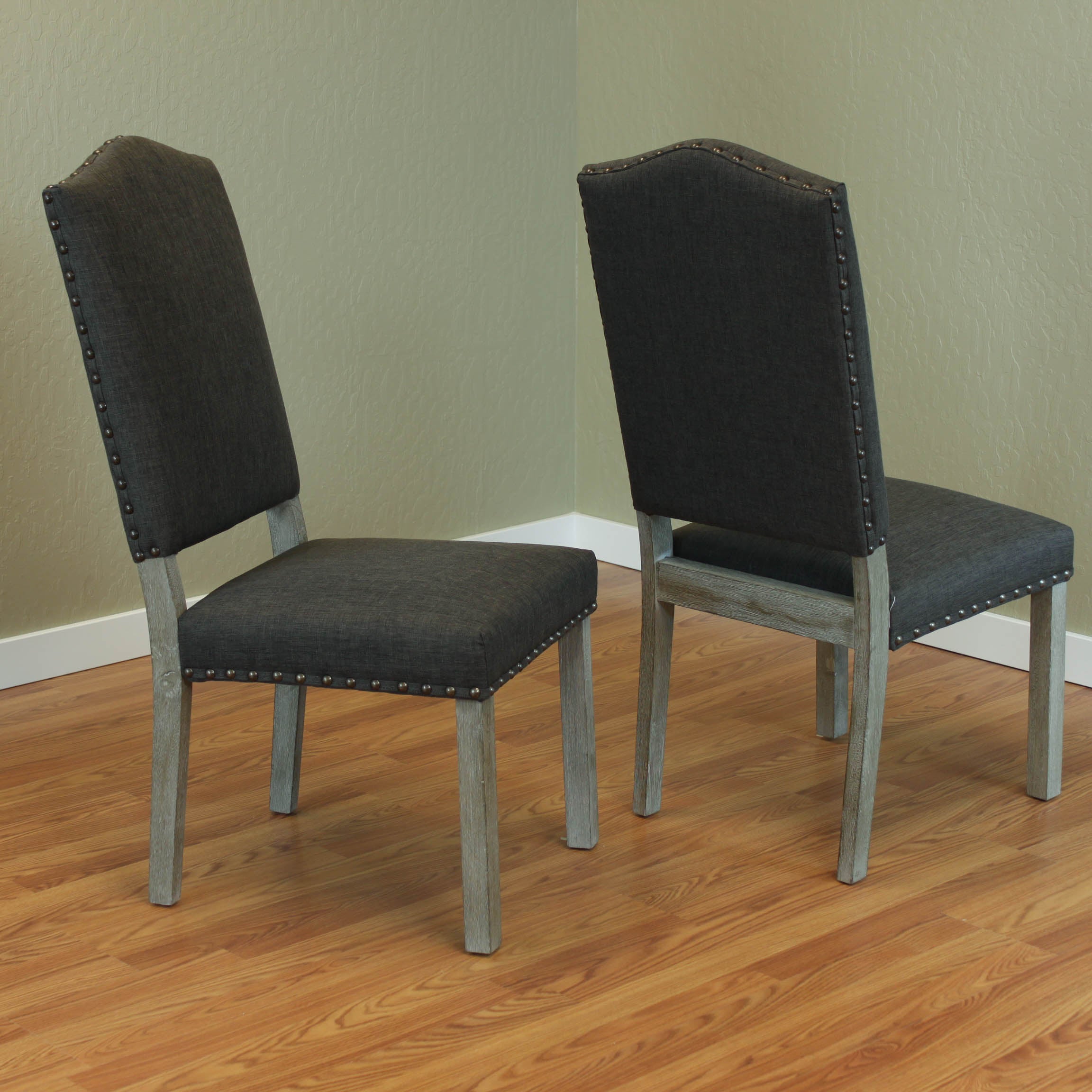 Maceda Linen Dining Chairs (Set of 2)