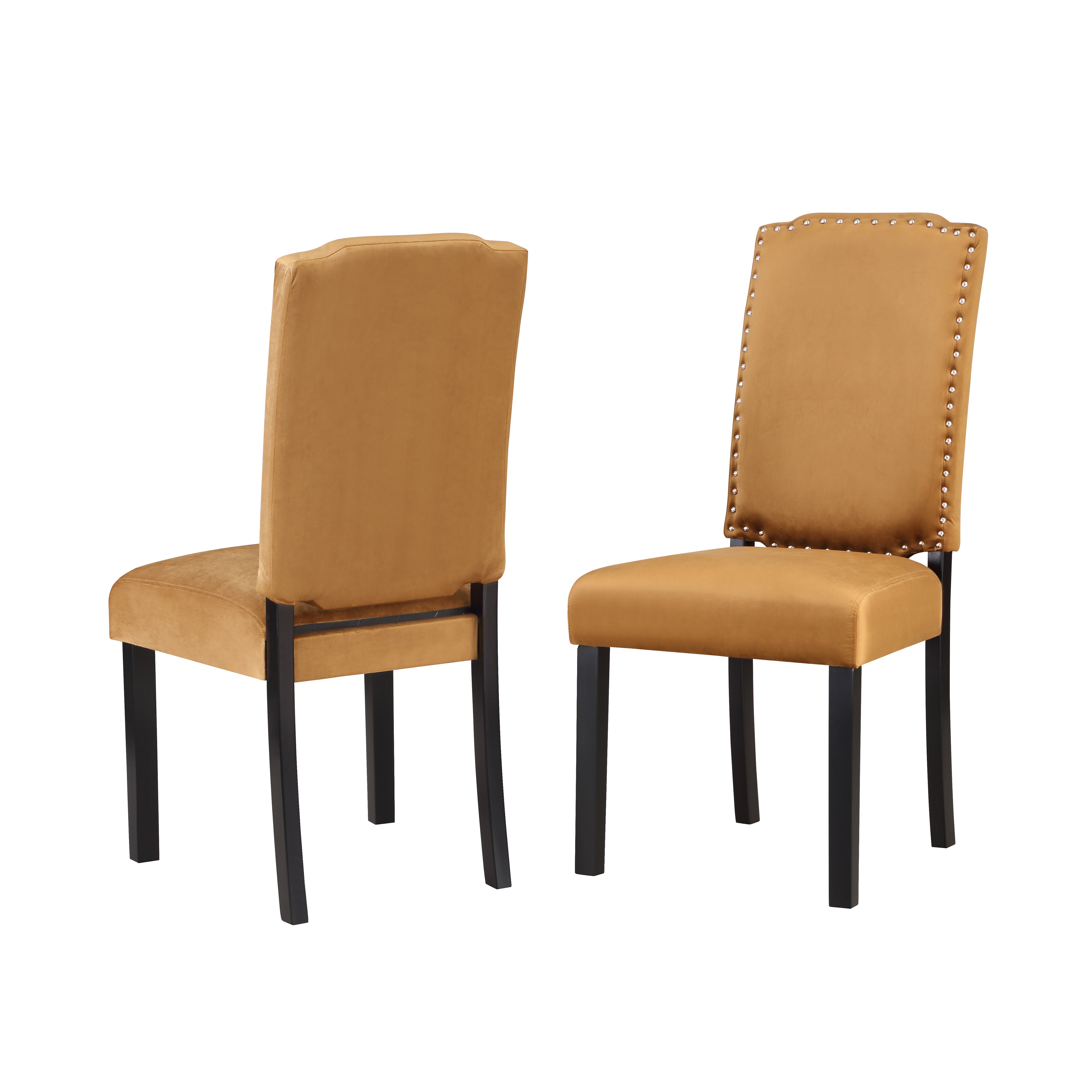Ellica Velvet Dining Chairs (Set of 2)