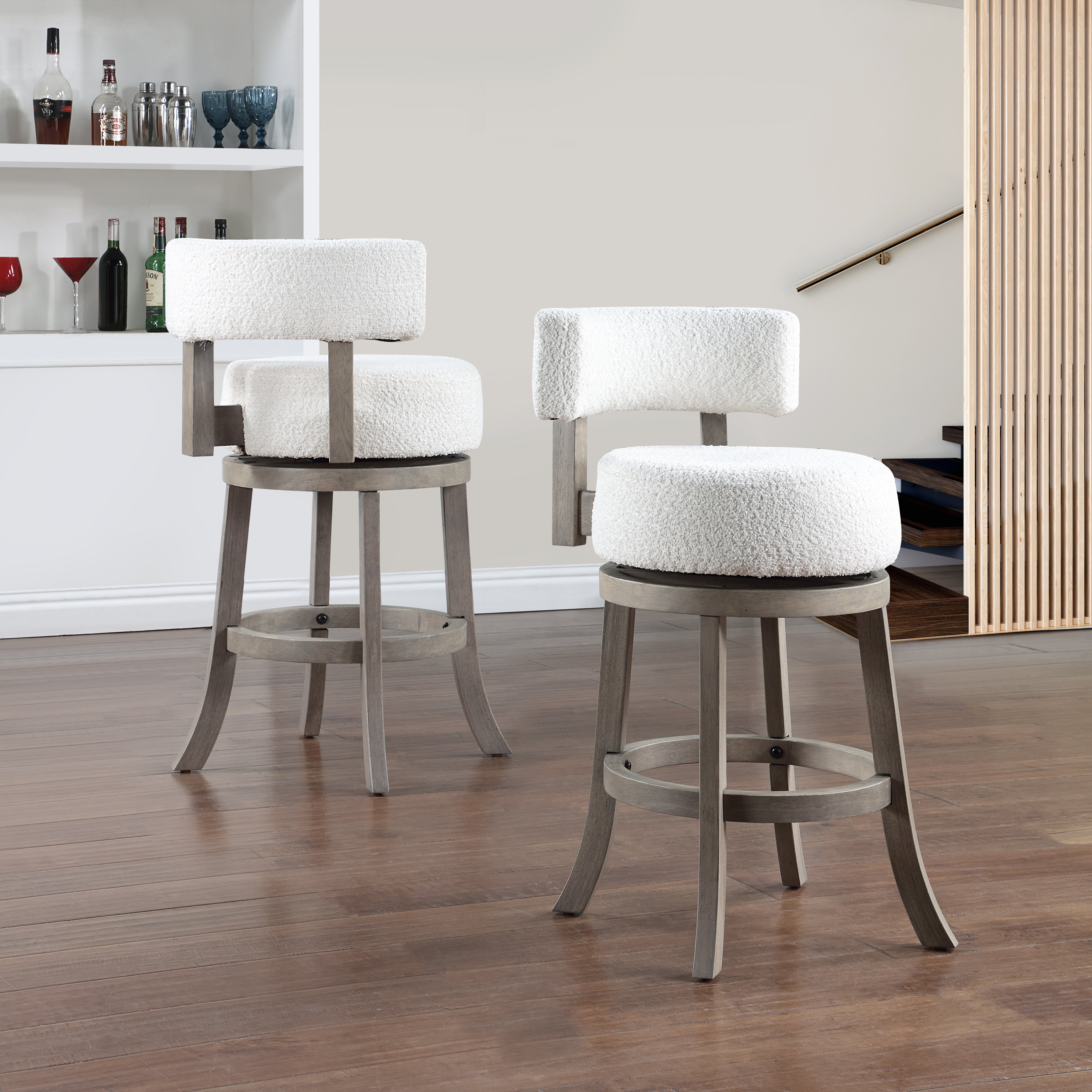 Elegant swivel bar discount stools